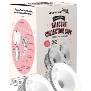 Legendairy Milk Silicone Collection Cups with 19/21/24/28 inserts